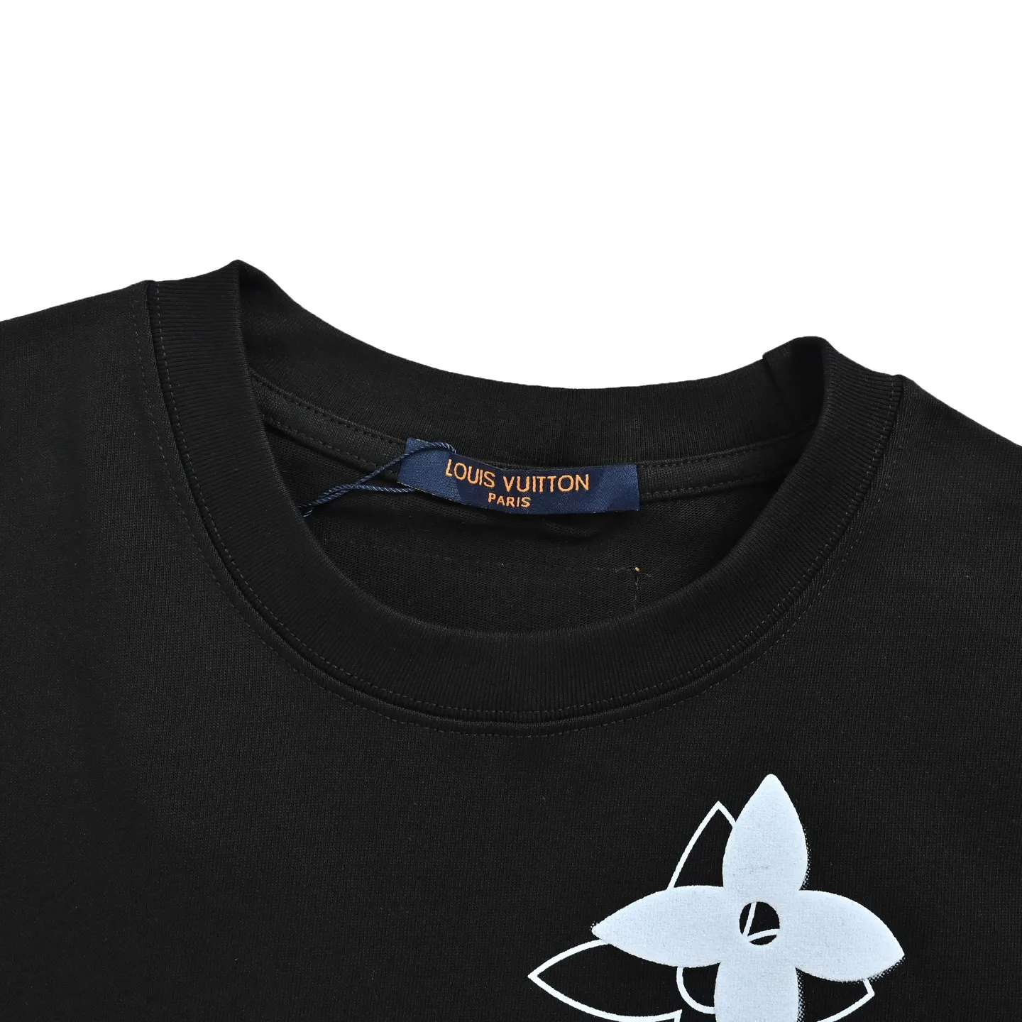 Louis Vuitton/Louis Vuitton ghosting multi-label printed short sleeves
